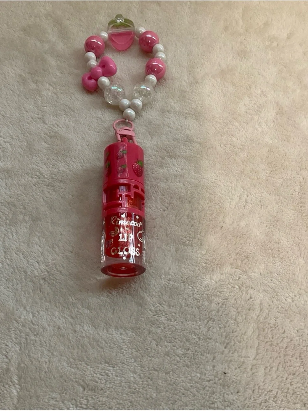 Shimmer Lip Gloss in Radiant Pink